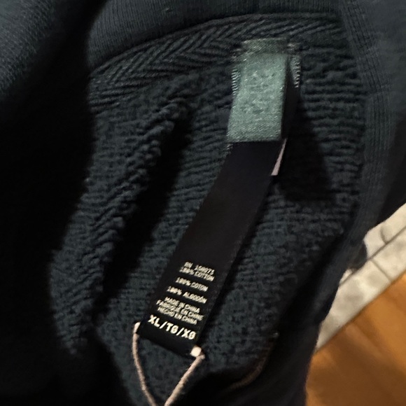 SKIMS vintage fleece oversized zip up hoodie CYPRESS, brand new with tags, Large - Picture 4 of 8